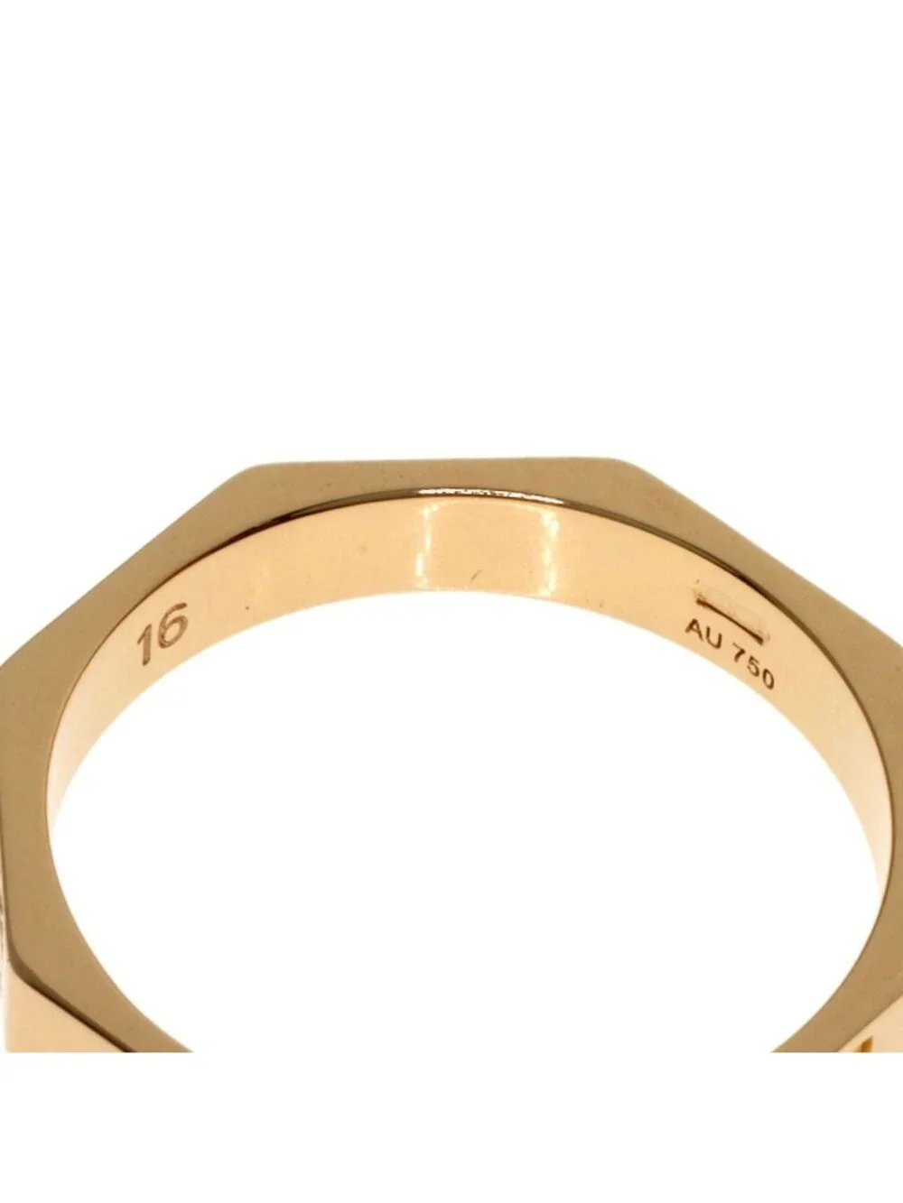 Gucci Octagon Ring 18k Pink Gold